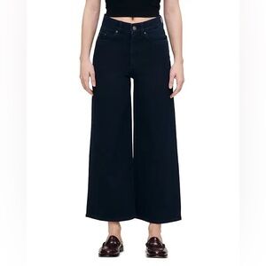 NWT Citizens of Humanity Hepburn Wide Leg Ankle Pants In Navy | Size 25